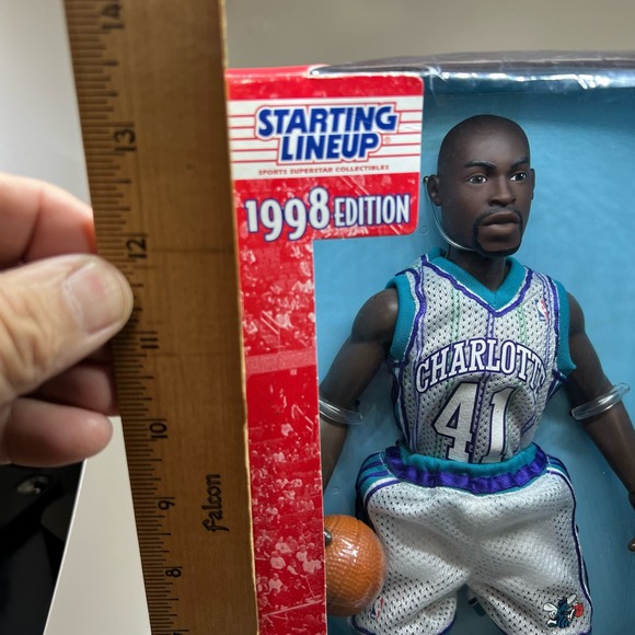 NEW Glen Rice 1998 edition starting lineup Figure - Picture 6 of 6